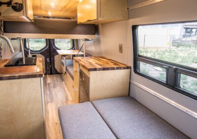 2020 Mercedes Sprinter 170 EXT 4x4 - The Ouray - Bench Seat Folded Over