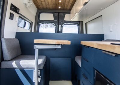 Sprinter 144" 4x4 - The Palisade - Dinette and Ceiling
