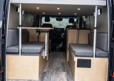2020 Mercedes Sprinter 170 EXT 4x4 - FOR SALE - The Ouray_RearViewDinette